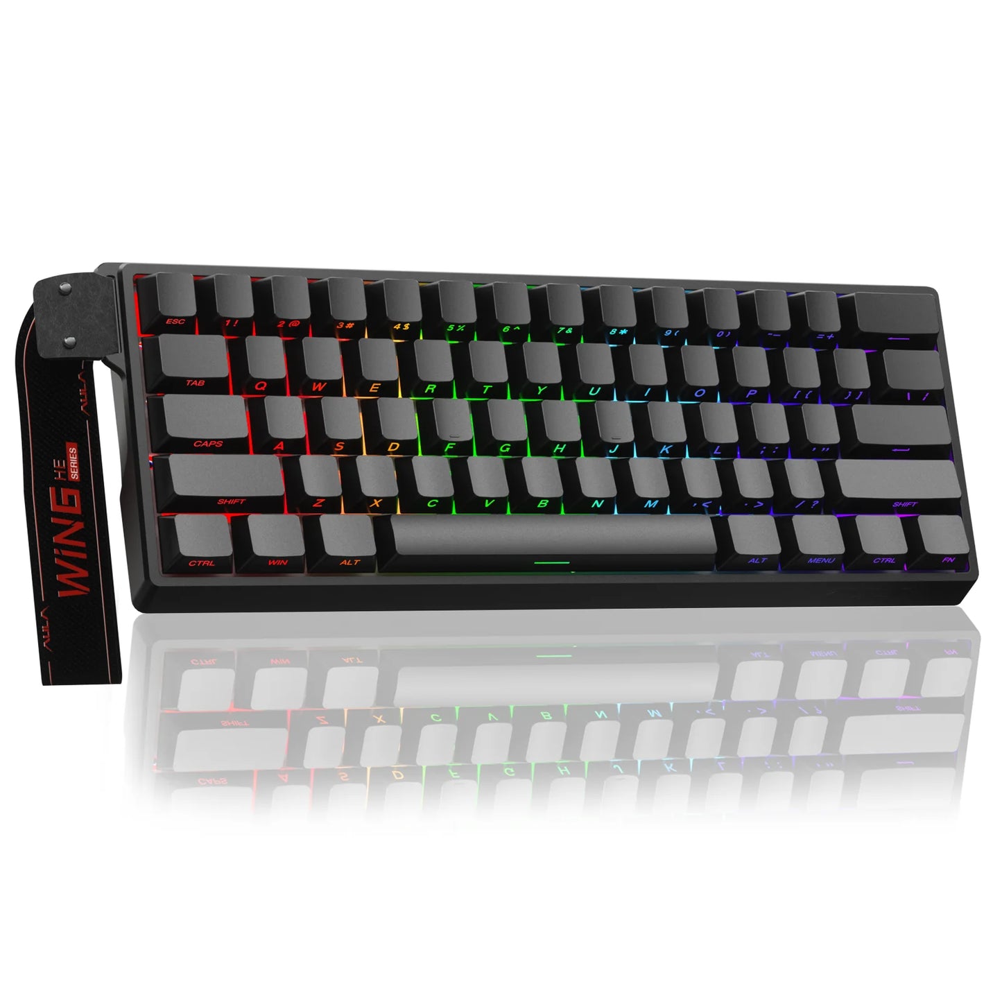 AULA WIN60 Magnetic Switch Keyboard Rapid Trigger 8K Return RGB Hotswap 60% Custom Gaming Keyboard