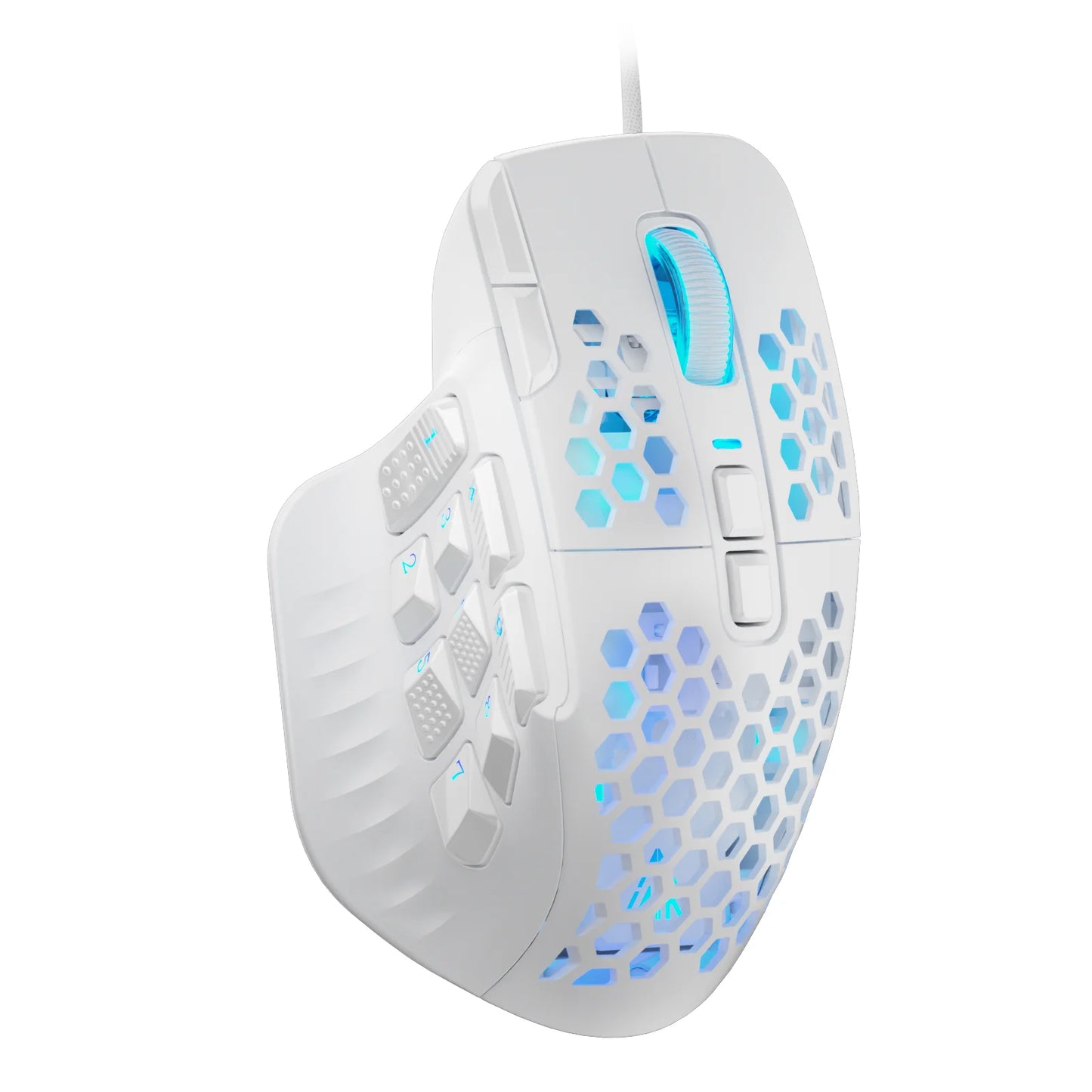 SOLAKAKA SM809 Pro Wireless MMO Gaming Mouse 16 Buttons 24000 DPI Wireles Mouse Ergonomic PAW3311 Sensor