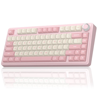 AULA F75 Wireless Mechanical Keyboard Hotswap Gasket Gaming Keyboard 75% Layout for PC for Laptop