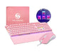 Mechanical Keyboard And Mouse Kit Dpi 7200 Abnt2 Gamer Light Led Rgb Switch Red Usb Mouse Pad For Computer Pc Bk-06