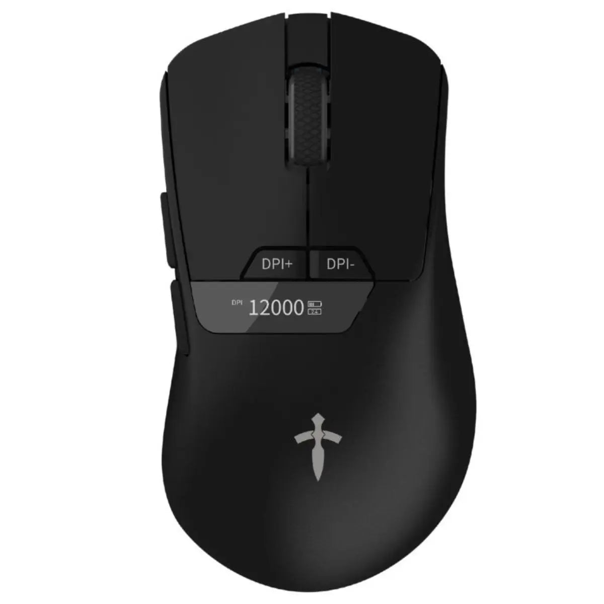 Gamer Wireless Mouse 12000DPI Sensor Pixart 3311 Polling Rate 2000Hz PC White Color Black-Titorion