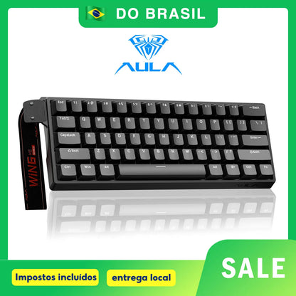 AULA WIN60 Magnetic Switch Keyboard Rapid Trigger 8K Return RGB Hotswap 60% Custom Gaming Keyboard