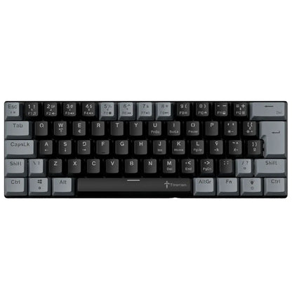 Mechanical Keyboard Gamer Grey 60% Hot Swap Switch Bronw Red Brown Red ABNT2 USB Titorion TE002