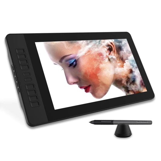 GAOMON PD1561 Graphics Tablet Monitor IPS HD Drawing Display Anti-glare 15.6 Inch Screen 72% NTSC Gamut Best For Beginner