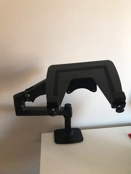V62CT Aluminum Alloy Desktop Mount Dual Use 17-27 inch Monitor Support 17 inch Laptop Holder Mechanical Spring Arm