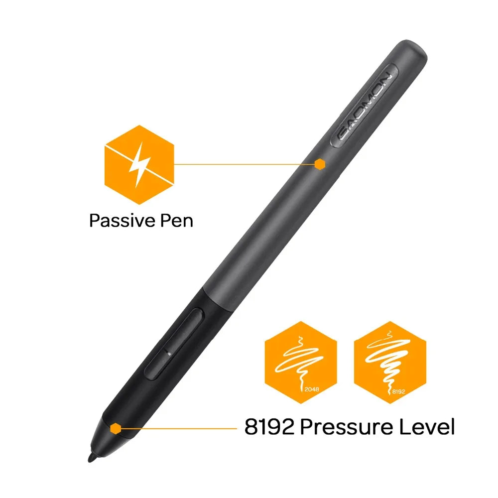 GAOMON PD1161 Graphics Tablet 11.6 Inch IPS Screen Drawing Pen Display with 8 Shortcut Keys and 8192 levels Battery-Free Stylus
