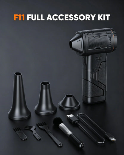 Performance Turb Jetblower Black Equipment Violent Metal Blower Vacuum Cleaning Brush Mini Pistola Soplador Blow Magnetic Cans