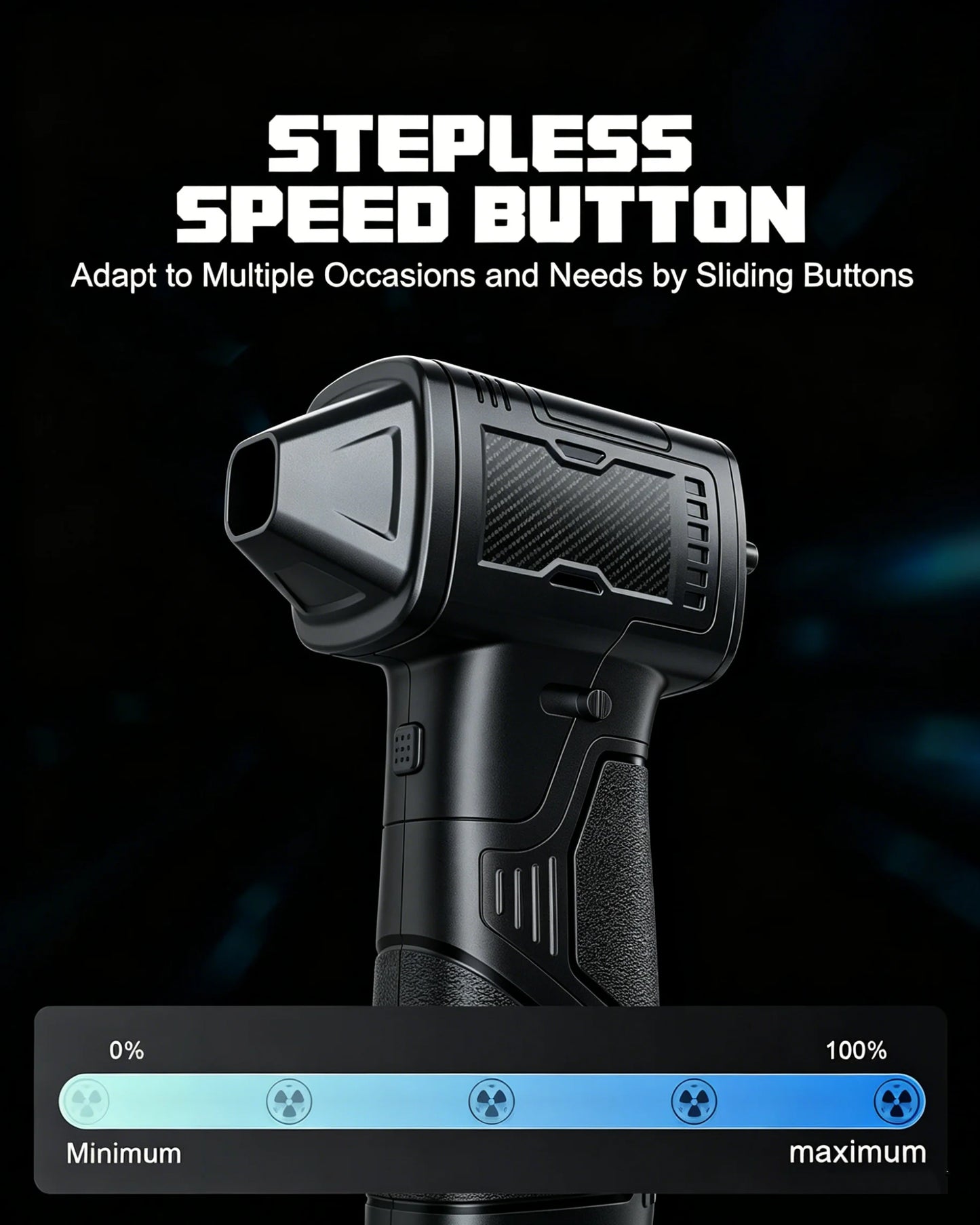 Performance Turb Jetblower Black Equipment Violent Metal Blower Vacuum Cleaning Brush Mini Pistola Soplador Blow Magnetic Cans