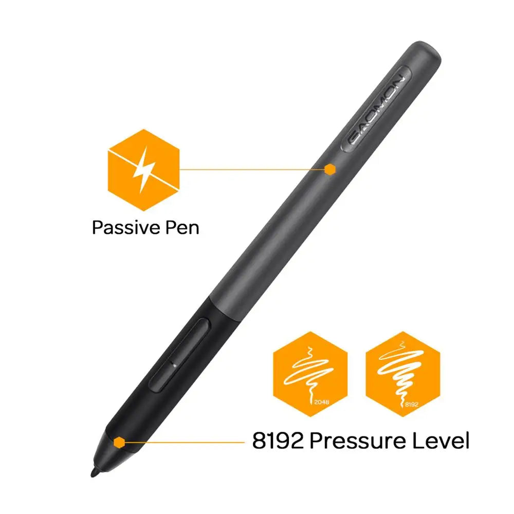 GAOMON PD1161 Graphics Tablet 11.6 Inch IPS Screen Drawing Pen Display with 8 Shortcut Keys and 8192 levels Battery-Free Stylus