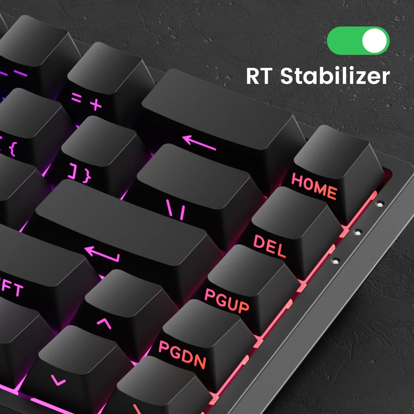 Akko MonsGeek FUN68 HE Magnetic Switch Keyboard 65% Rapid Trigger 0.005mm 8K ARGB Wired Esports Gaming Keyboard for Gamer