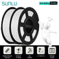 SUNLU Mix-Color 2Roll PLA/PLA Matte/Clear Filament 1.75mm 1kg Spool (2.2lbs) Neatly Wound Filament Fit Most FDM Printer