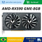 SOYO AMD RX590 GME 8G Graphics Card GDDR5 256Bit Memory Gaming Video Card rx590gme HDMI+DP+DVI Interface Desktop Computer GPU