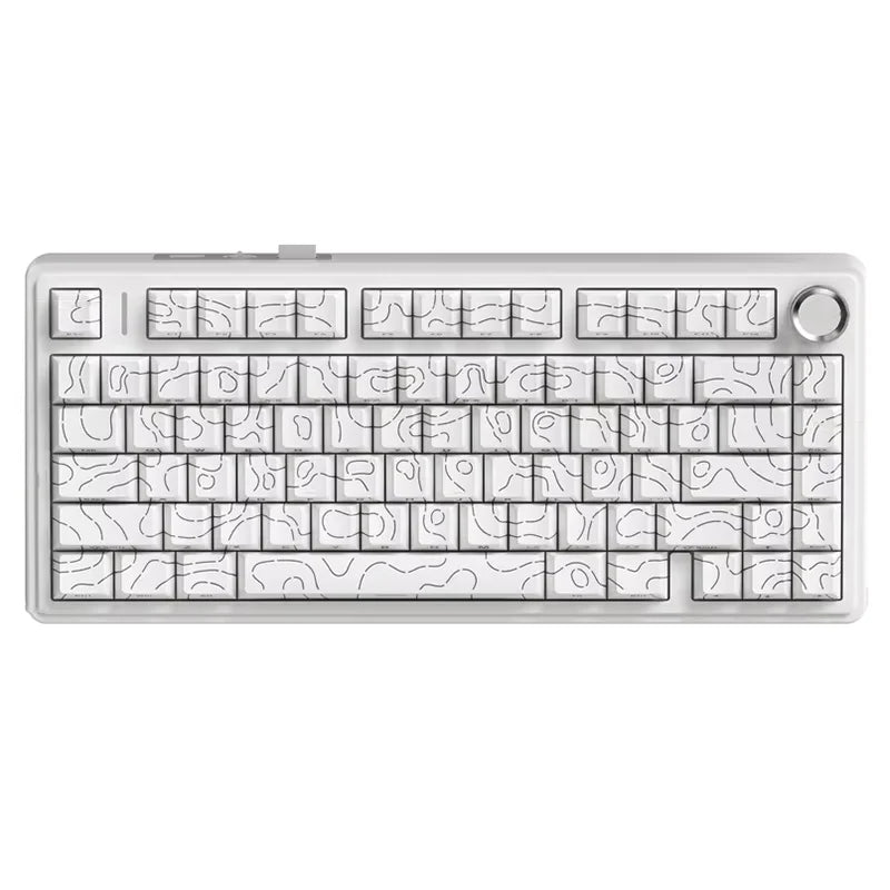 AULA F75 Wireless Mechanical Keyboard Hotswap Gasket Gaming Keyboard 75% Layout for PC for Laptop