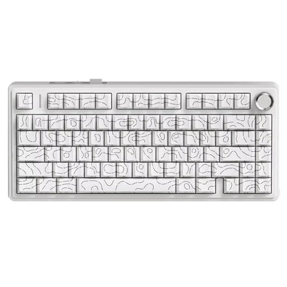 AULA F75 Wireless Mechanical Keyboard Hotswap Gasket Gaming Keyboard 75% Layout for PC for Laptop