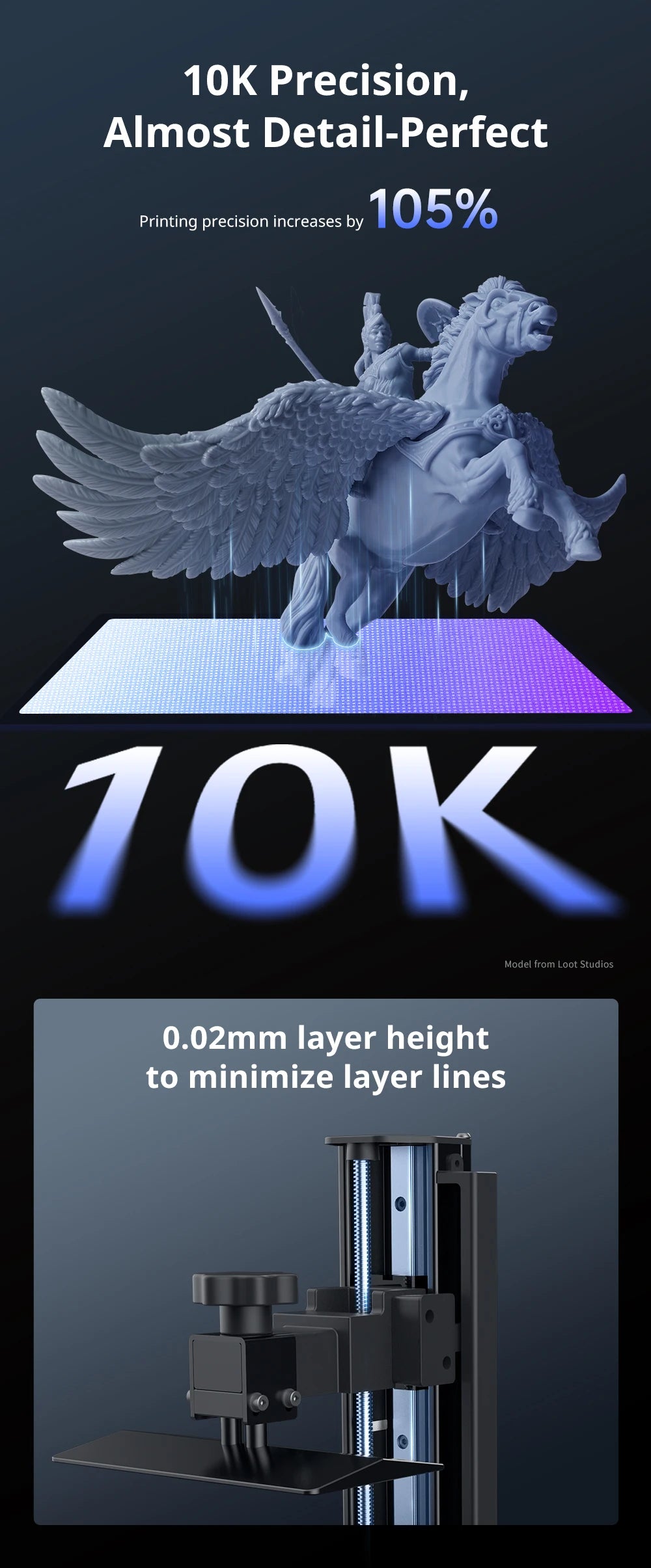 PRESALE ANYCUBIC Photon Mono 4  Ultra AE Version LCD 3D Printer with 7" 10K high-definition screen UV Resin 3D Printing