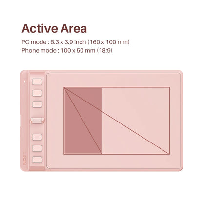 Multi-colored Graphics Tablets Huion Inspiroy 2 S/M/L Digital Tablet Professional Design Drawing Tablet Portable Signature Pad