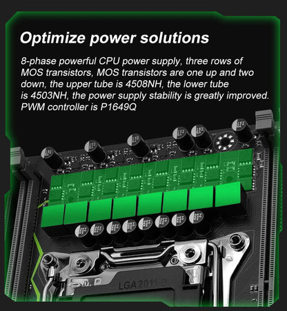 MACHINIST X99 Motherboard LGA 2011-3 Support Xeon E5 2667 V3 2697 V4 CPU Processor DDR4 ECC RAM NON-ECC Memory SSD M.2 ATX MR9S