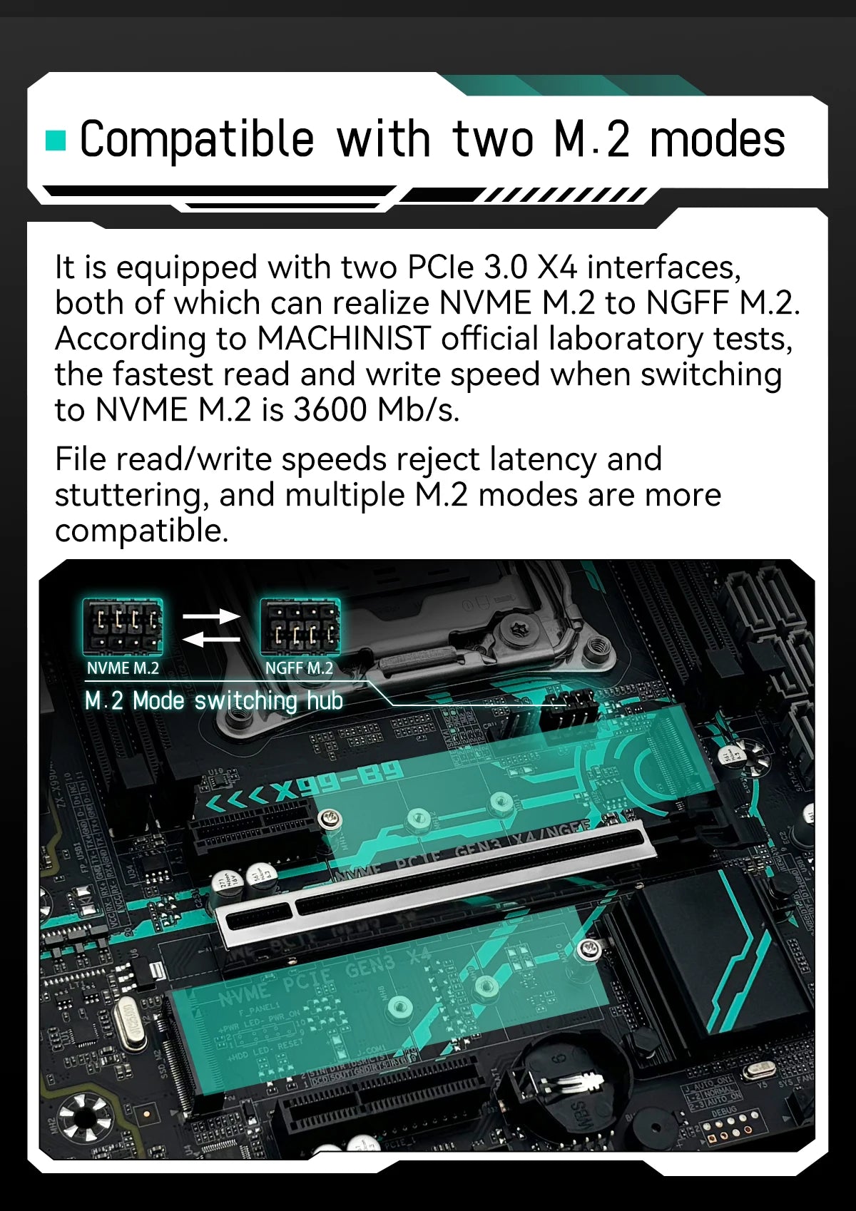 MACHINIST X99 B9 Motherboard LGA 2011-3 support Xeon E5 2660 2680 V4/v3 serie CPU Processor DDR4 RAM Memory NAME M.2 M-ATX