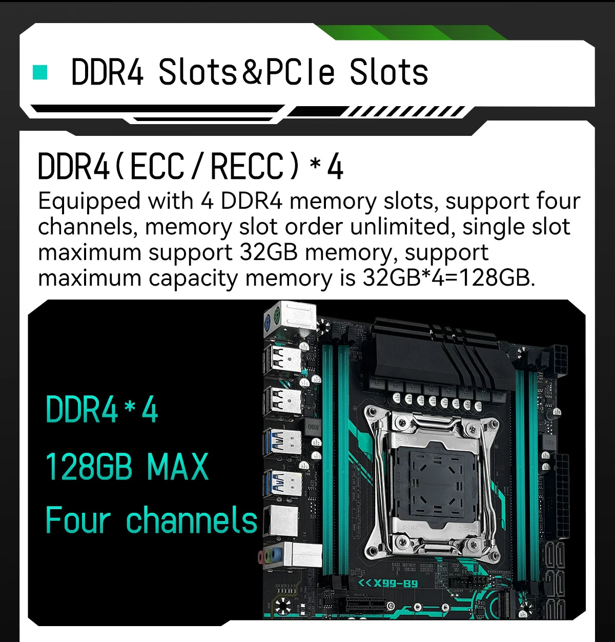 MACHINIST X99 B9 Motherboard LGA 2011-3 support Xeon E5 2660 2680 V4/v3 serie CPU Processor DDR4 RAM Memory NAME M.2 M-ATX