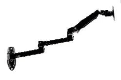 V63W / XSJ8013W Wall Mount Aluminum Ultra Long Mechanical Spring Arm Monitor Support Full Motion Monitor Holder Mount Bracket