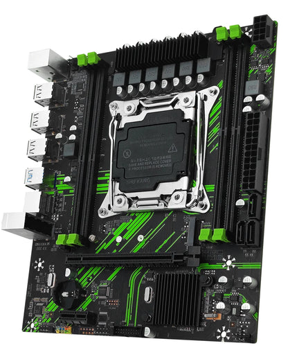 MACHINIST X99 PR9 Motherboard support LGA2011-3 intel Xeon E5 2650 2666 2670 v3/V4 CPU and DDR4 RAM Memory NVME M.2 SATA M-ATX