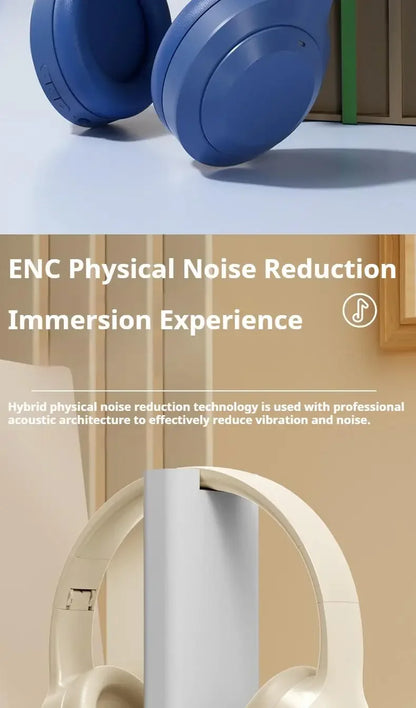 Over Ear HIFI Stereo M5 Headsets Wireless Bluetooth 5.3 Headphones Sports Gaming Earphones Support TF/AUX noise reduction