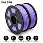 SUNLU Mix-Color 2Roll PLA/PLA Matte/Clear Filament 1.75mm 1kg Spool (2.2lbs) Neatly Wound Filament Fit Most FDM Printer