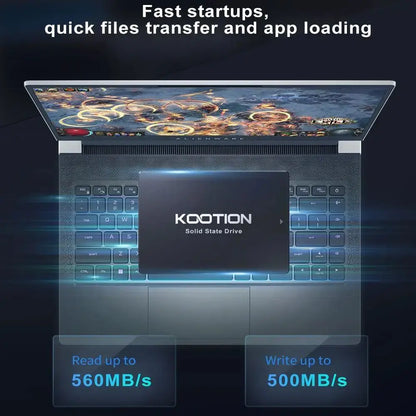 KOOTION SATA3 Solid State Drive 2.5 Inch 2TB 1TB 512GB 480GB 256GB 240GB 128GB 120GB SSD Internal Hard Drives For Desktop Laptop