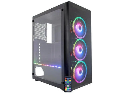 Cabinet Gamer K-Mex Asgard Star RGB Mid Tower