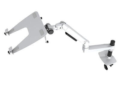 V62CT Aluminum Alloy Desktop Mount Dual Use 17-27 inch Monitor Support 17 inch Laptop Holder Mechanical Spring Arm