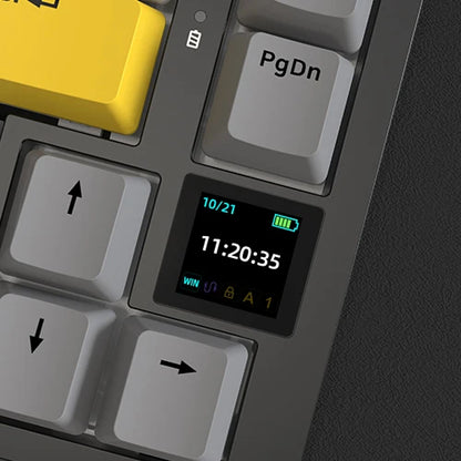 AJAZZ AK820 / AK820 Pro Free shipping for local shipments from Brazil Mechanical Keyboard 82 Keys Gamer Keyboard for Laptop PC
