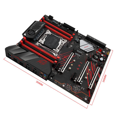 MACHINIST MR9D PLUS X99 Motherboard Support DDR4 Four channels Memory and LGA2011-3 Xeon E5 V3/V4 Processor x99/c612 Chip USB3.0