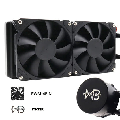 Water Cooling Computer 240mm CPU Cooler PWM 4PIN CPU Ventilador For Intel LGA 1200 115x 1700 2011 AMD AM4 AM5 Radiator