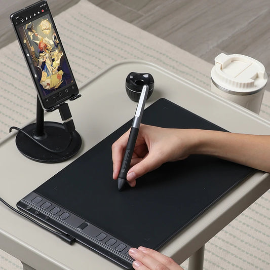 Multi-colored Graphics Tablets Huion Inspiroy 2 S/M/L Digital Tablet Professional Design Drawing Tablet Portable Signature Pad
