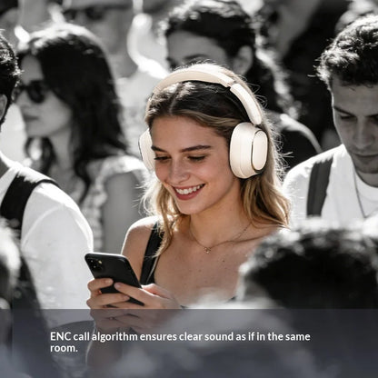 Fiio Eh13 Headphones Over Ear Gaming Bluetooth Dynamic Anc Noise Reduction Ldac Hifi Audio Long Battery Life Wireless Headset