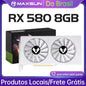 Radeon RX580 8G Graphics Cards GDDR5 Video Card DP DVI PCIE3.0x16 for Gaming Computer GPU Card RX 580 Full New MAXSUN AMD