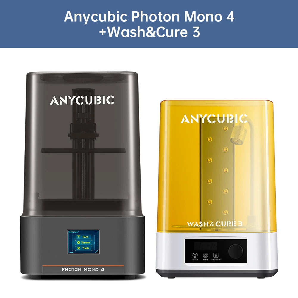 PRESALE ANYCUBIC Photon Mono 4 AE Vesion LCD 3D Printer with 7" 10K high-definition screen High-Speed  3D Printing 153×87×165mm