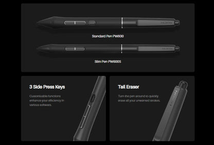 Huion Kamvas Pro 19 Graphics Tablet 4K Touch Screen Monitor Paper Texture Glass Drawing with PenTech 4.0 Stylus 16384 Pressure