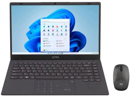 Multi Ultra UB251 Notebook 4GB RAM 128GB eMMC 14" HD Windows 11 UB251 + Wireless Mouse