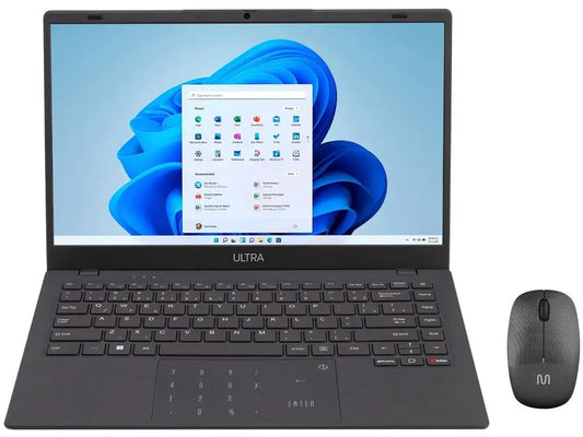 Multi Ultra UB251 Notebook 4GB RAM 128GB eMMC 14" HD Windows 11 UB251 + Wireless Mouse