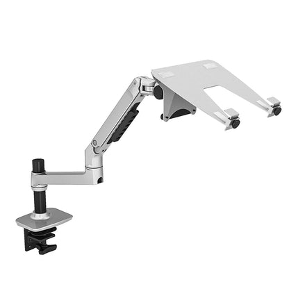 V62CT Aluminum Alloy Desktop Mount Dual Use 17-27 inch Monitor Support 17 inch Laptop Holder Mechanical Spring Arm