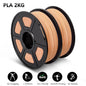 SUNLU Mix-Color 2Roll PLA/PLA Matte/Clear Filament 1.75mm 1kg Spool (2.2lbs) Neatly Wound Filament Fit Most FDM Printer