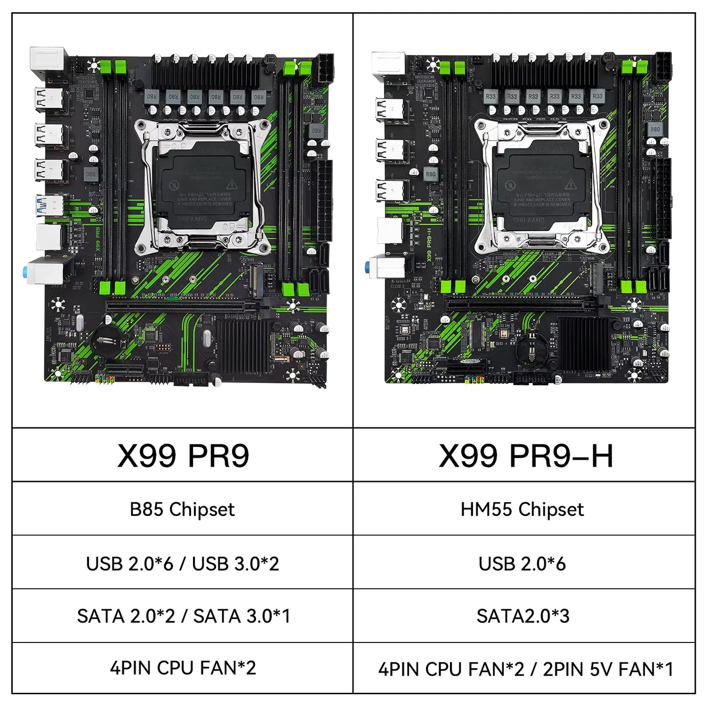 MACHINIST X99 PR9 Motherboard support LGA2011-3 intel Xeon E5 2650 2666 2670 v3/V4 CPU and DDR4 RAM Memory NVME M.2 SATA M-ATX
