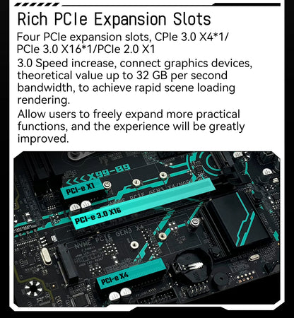 MACHINIST X99 B9 Motherboard LGA 2011-3 support Xeon E5 2660 2680 V4/v3 serie CPU Processor DDR4 RAM Memory NAME M.2 M-ATX