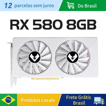 Rx580 8G Soyo AMD Radeon graphics card GDDR5 256bit memory video game cards cie3.0x16 desktop computer components