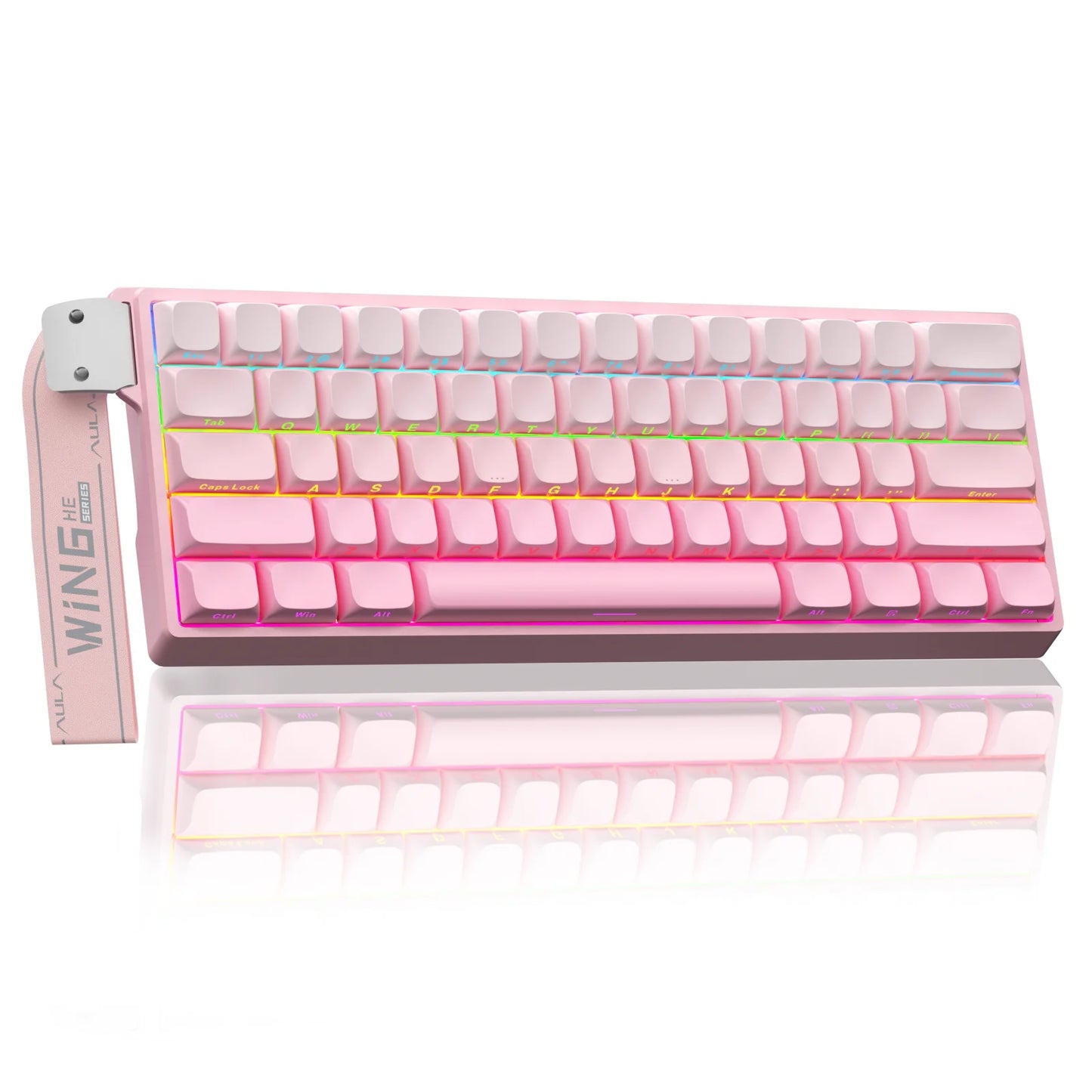 AULA WIN60 Magnetic Switch Keyboard Rapid Trigger 8K Return RGB Hotswap 60% Custom Gaming Keyboard