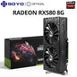 SOYO Radeon RX580 2048SP 8G Graphics Card GDDR5 Memory 256Bit AMD Gaming Video Card DP DVI Interface for Desktop Computers
