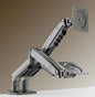 NB NEW F160 gas spring 17"-27"30" Dual Monitor Holder Arm desktop 360 rotate computer holder 2-9KG Monitor bracket USB3.0 port