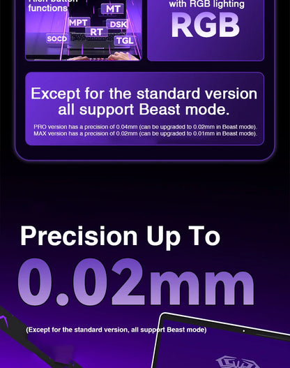 AULA WIN60 Magnetic Switch Keyboard Rapid Trigger 8K Return RGB Hotswap 60% Custom Gaming Keyboard