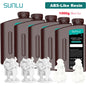 SUNLU 5KG ABS Like Resin 1000G/Bottle 405nm UV Curing Photopolymer Rapid 3D Resin for 2K 4K 6K 8K LCD/DLP/SLA 3D Printers